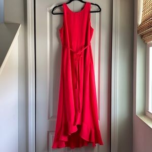 Hot pink Banana Republic dress